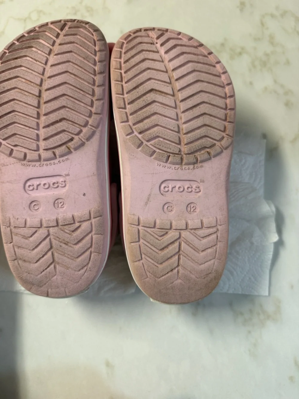 CROCS Kids Classic Clog in Light Pink